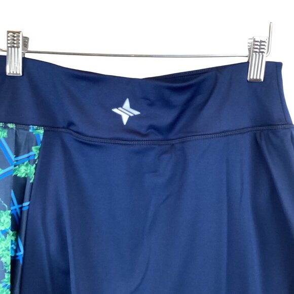 Tuckernuck Navy English Ivy Helen Golf Skirt Size Small Athletic Stretch Skort - Picture 10 of 12